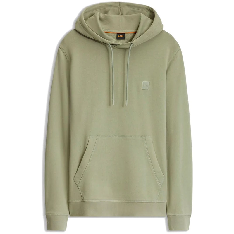 BOSS Men's Sweatshirt, Open Green 370, 5XL