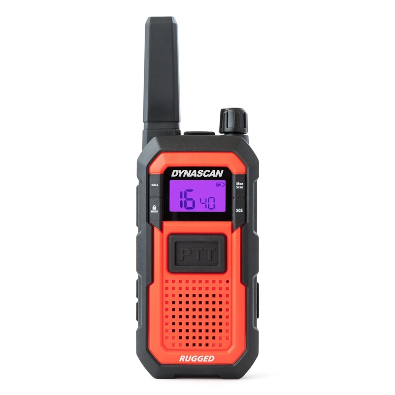 Portable radio station PMR Dynascan RUGGED 446MHz, 0.5W, 16CH, IP67 - Image 1