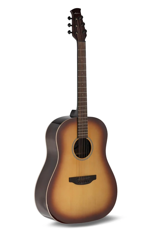 Applause Acoustic Guitar - Jump Slope Shoulder D Gloss - Solid Spruce Top - Ovangkol Back - Vintage Cherry High Gloss - AAS-69-VC