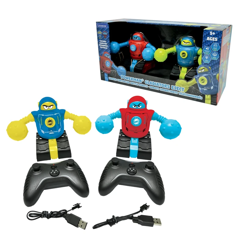 LEXIBOOK Powerman Gladiators Eject Battle Robots - ROBDUO2LXB