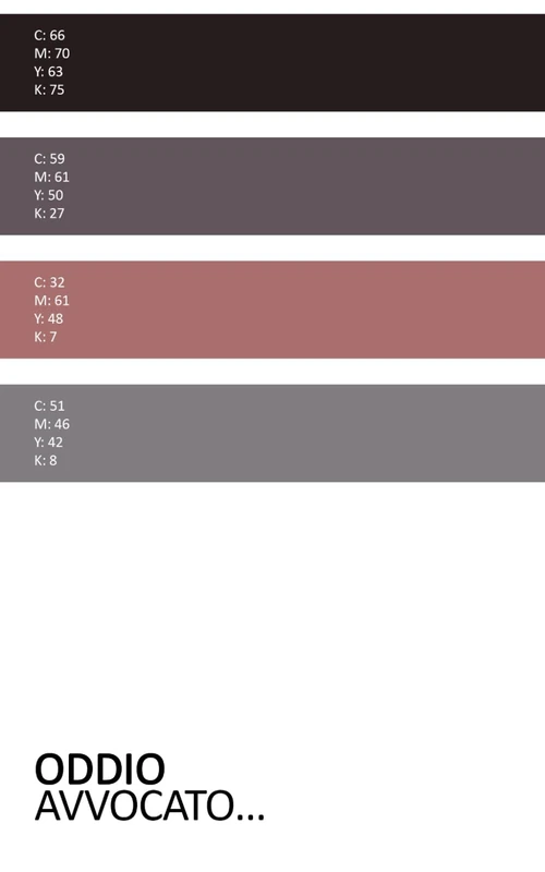 ODDIO AVVOCATO...: agenda bianca