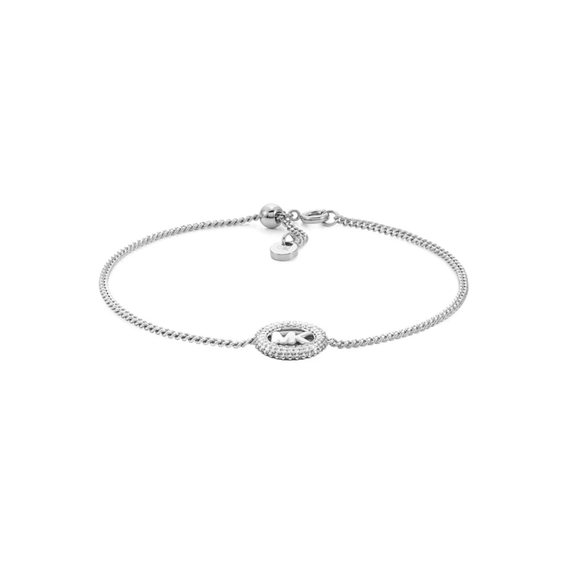Michael Kors Premium Women's Silver-Tone Brass Bracelet, MKJ8577040