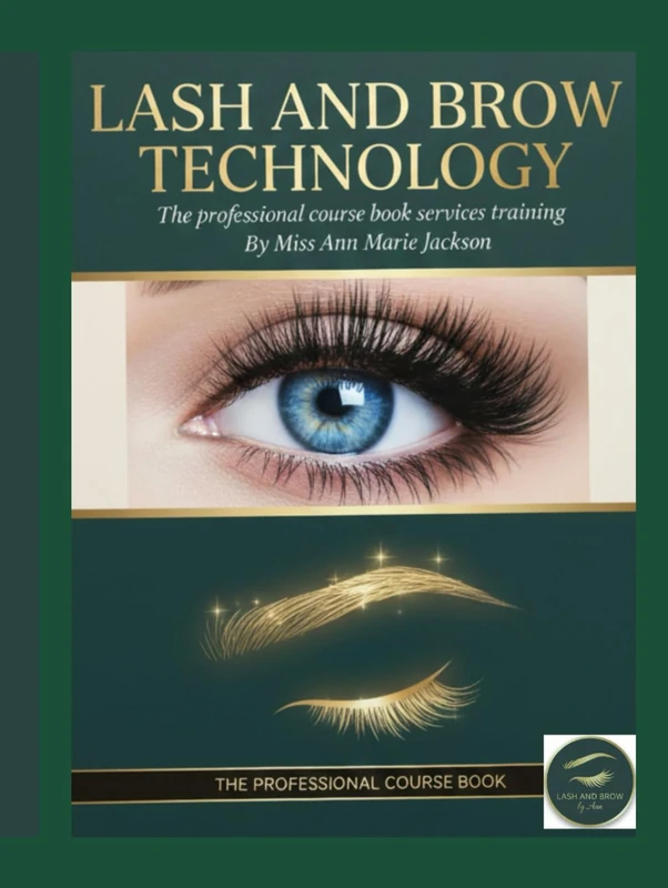 Lash and Brow technology Course Book by Ann Jackson 2026 (Lash and brow technology course book and workbook) - Image 1