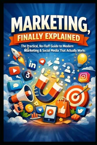 Marketing Finally Explained: The Practical, No-Fluff Guide to Modern Marketing & Social Media That Actually Works
