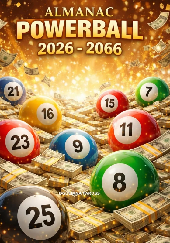 Almanac Powerball Saturdays 2026 - 2066 Book