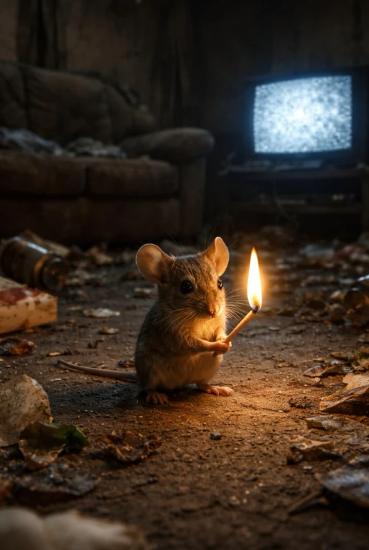 A Mouse with Matches