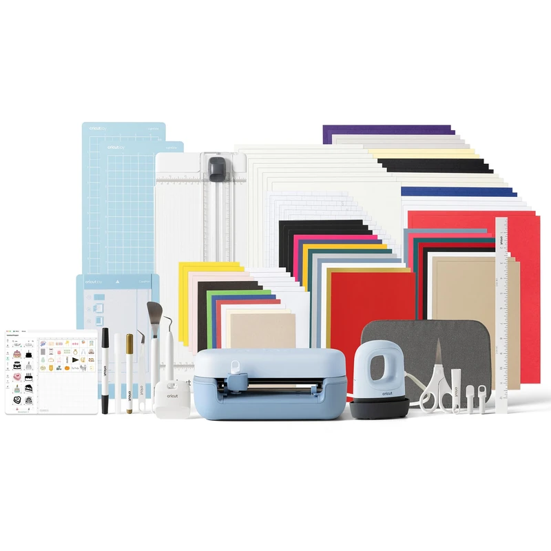 Cricut Joy™ 2 Ultimate Bundle + Digital Content, Smart Compact Cutting Machine with Heat Press for DIY Crafts, Custom Cards, Decals & Labels - Image 1