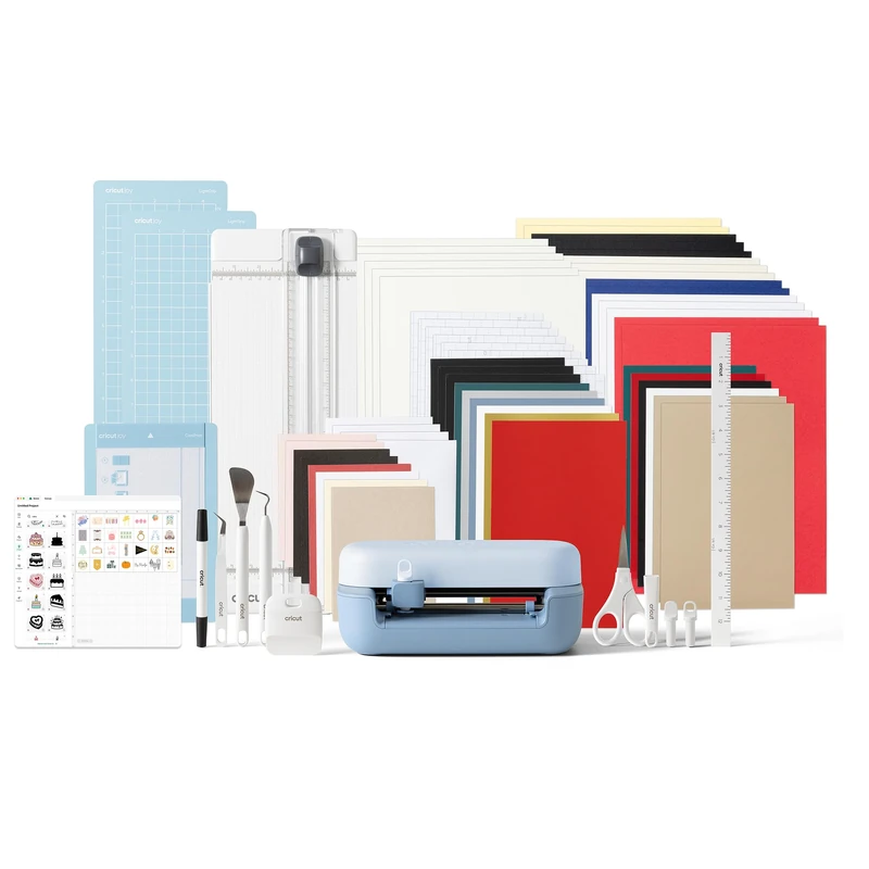 Cricut Joy™ 2 Deluxe Bundle + Digital Content. Smart Compact Cutting Machine — perfect for projects like custom cards, simple decals & labels