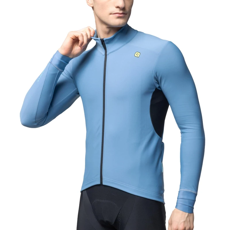 Alé Cycling Men's Klimatik K-Idro Long Sleeve Cycling Jersey, Majolica, M - Image 1