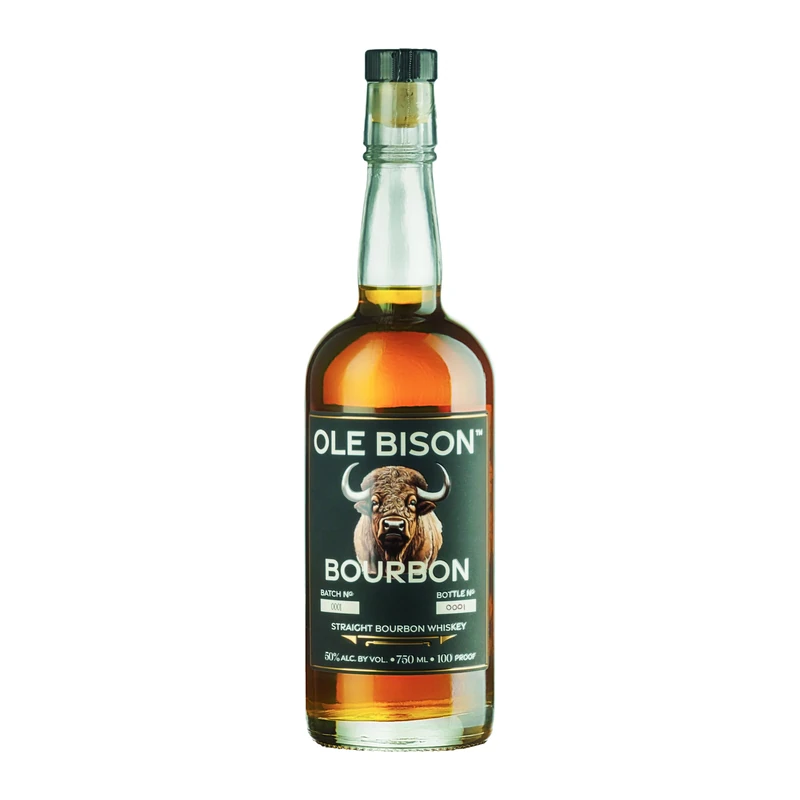 Ole Bison Barrel Select 100 Proof Straight Bourbon Whiskey | 75cl | 50% ABV | 5 Year Old Small Batch | Gold Medal Winner 2025 | Hand Selected American Oak Barrel Aged | Premium Bourbon