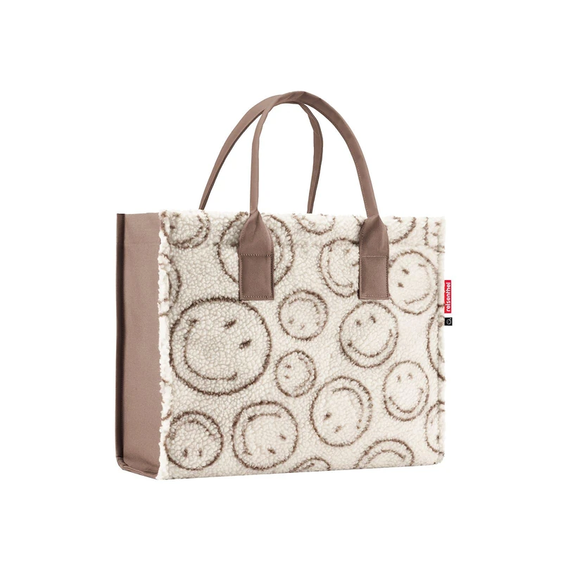 Reisenthel daily shopper, smiley® teddy chocolate