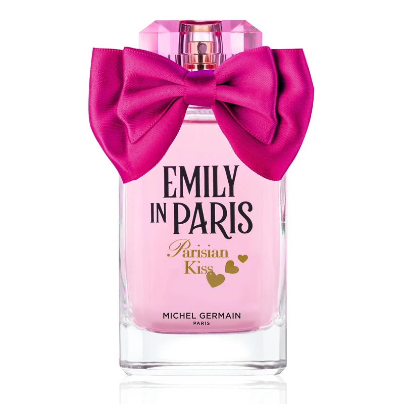 Emily in Paris - Parisian Kiss Eau de Parfum, Floriental Fruity Fragrance with Italian Lemon, Starfleur Blooms, Creamy Vanilla and Cozy Amber, Romantic, Chic and Alluring Women’s Perfume, 100 ml - Image 1