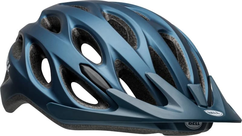 Bell Charger Adult Unisex Sport Helmet, Matte Blue, UM/L, In-Mold Polycarbonate, Recreation, 25 Vents - Image 1