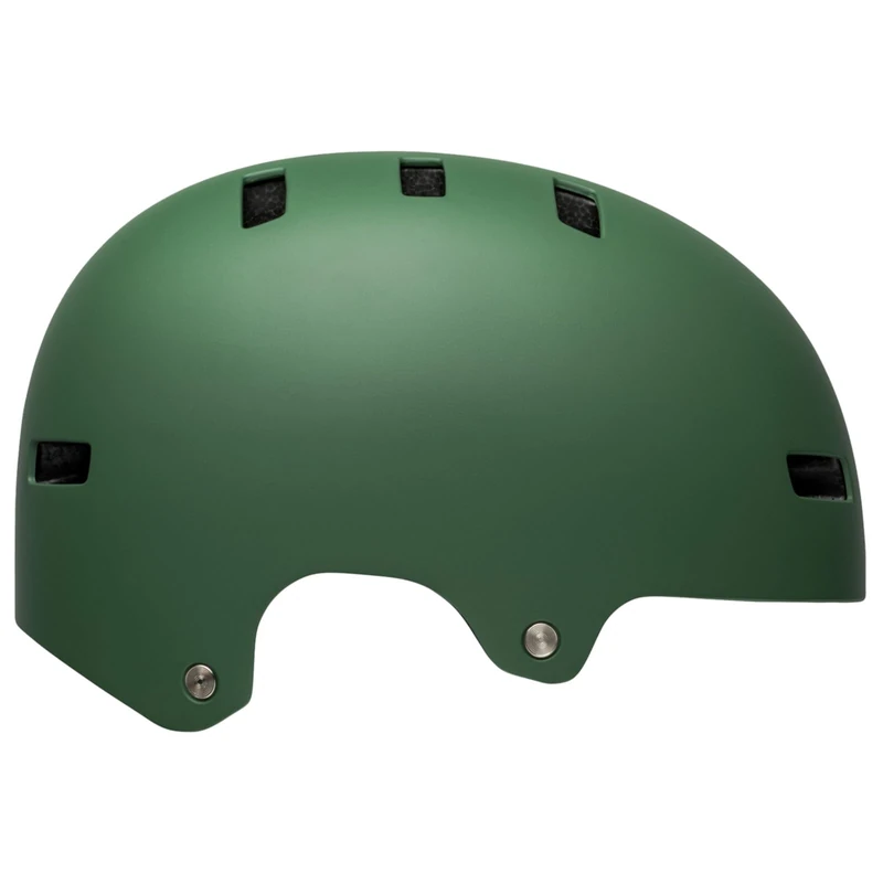Bell Adult Unisex Sport Helmet, Dark Green, L, ACTION FIT, LOCAL SOLID CE, BMX