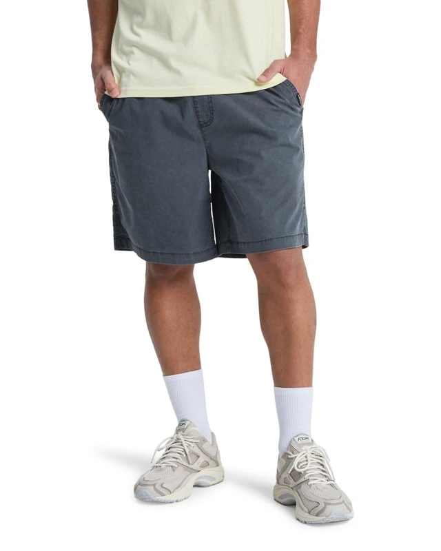 Quiksilver Taxer 19" - Elasticated Shorts - Men - Black