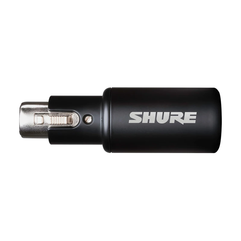 Shure MVX2U Gen 2 Digital Audio Interface, XLR to USB Adapter for Microphones, For Content Creation & Recording, Digital Audio Processing, Compatible for Mac & Windows Computers, iOS & Android Devices