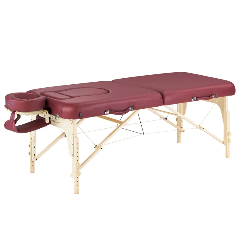 Master Massage 30" Eva Portable Pregnancy Massage Table, Multi-Functional Spa Bed for Expecting Mothers – Burgundy