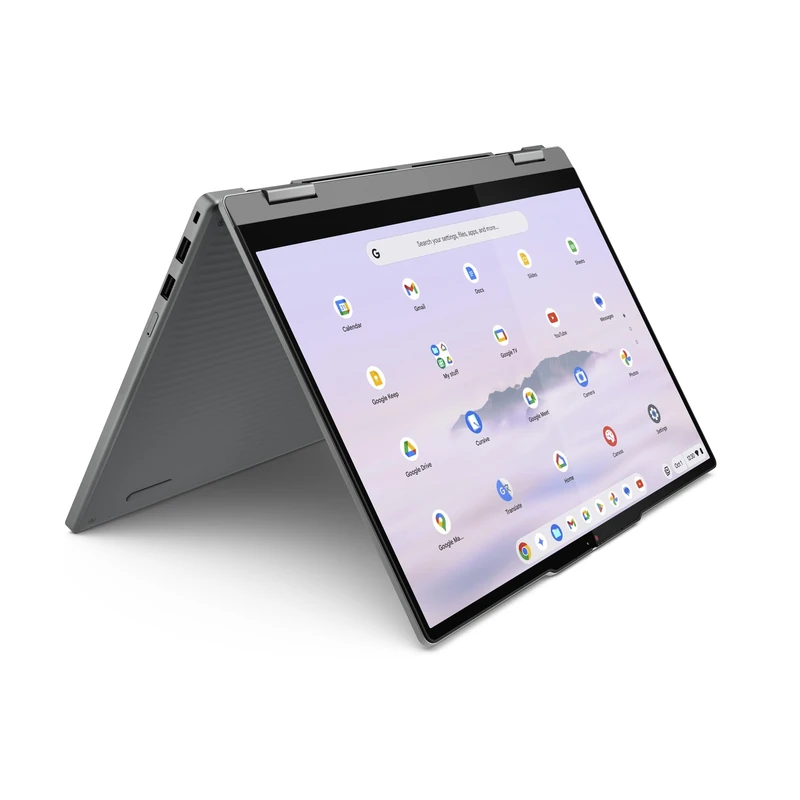 Lenovo Chromebook Plus 2-in-1 Gen 10 | 14'' WUXGA Touch Laptop | Intel Core 3 N355 | 8 GB RAM | 128 GB UFS 2.2 | Wi-Fi 6E | ChromeOS | USI Pen 2 Magnetic | Backlit Keyboard | Luna Grey