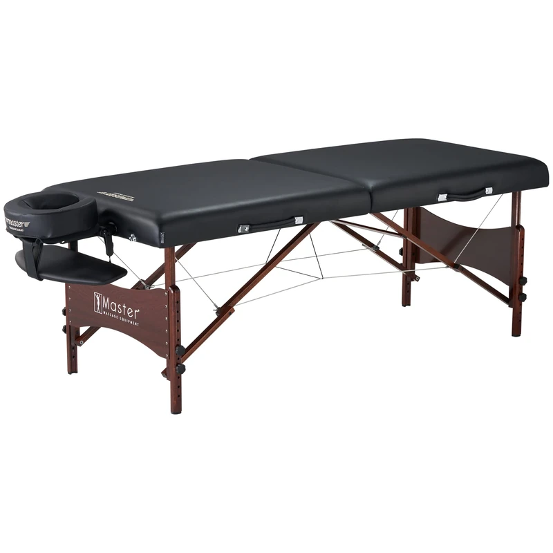 Master Massage Newport Portable Massage Table - 30 inch Black