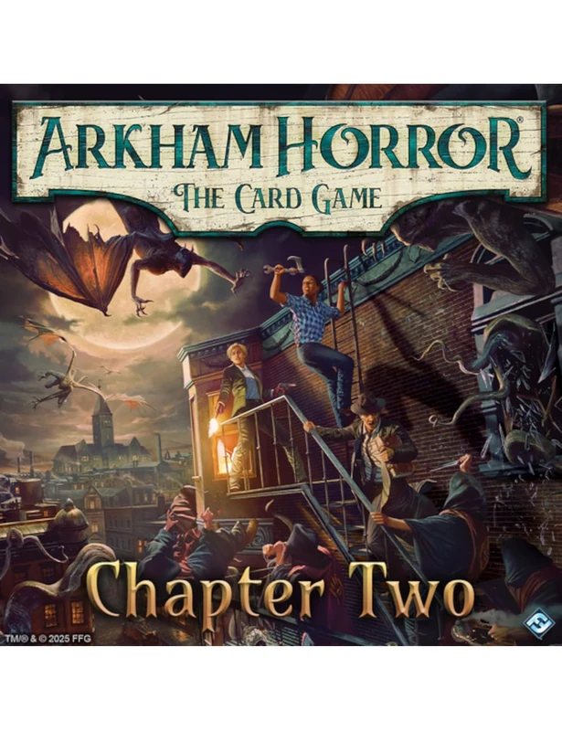 Asmodee | Arkham Horror: The Card Game - Chapter Two Core Set | Cooperative Card Game | Ages 14+ | 1-4 Players | 45-180 Minutes Playing Time