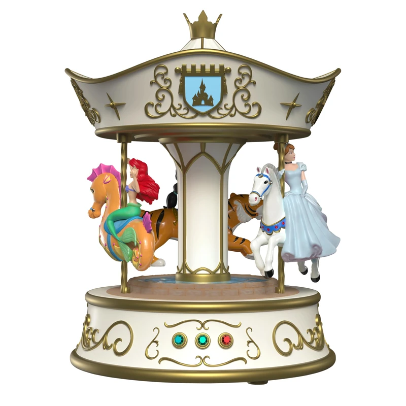 Hallmark Keepsake Disney Princess Christmas Ornament (Dreams Go Round)
