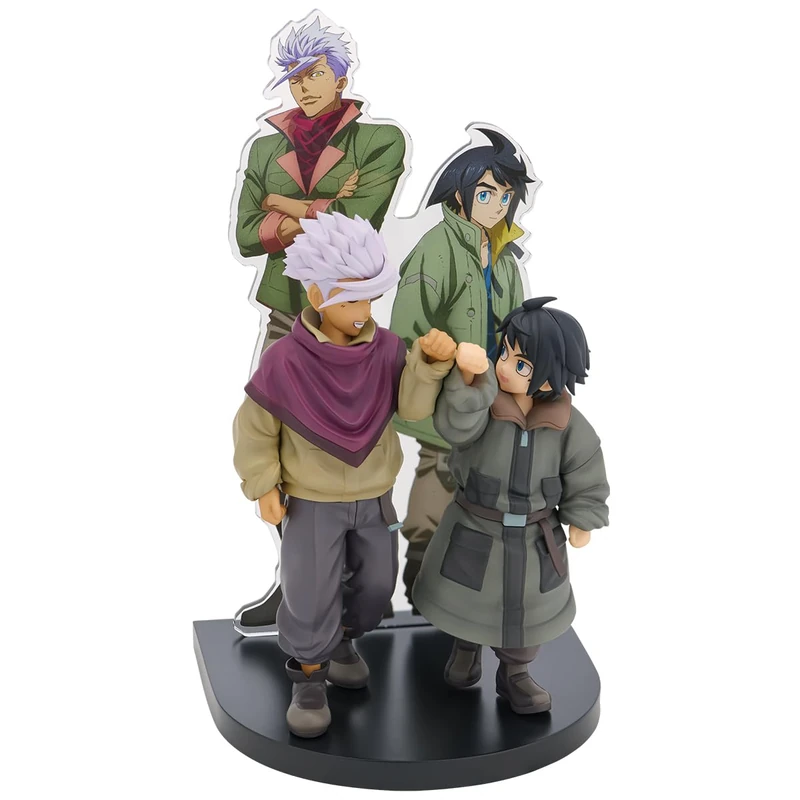 ICHIBANSHO FIGURE - Mobile Suit Gundam - Iron Blood Orphans - Augus Mikazuki and Itsuka Orga (Iron Blood Orphans) Collectible Statue
