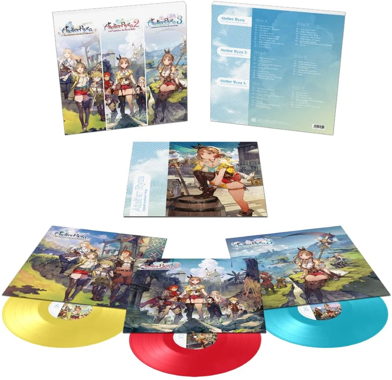 ATELIER RYZA TRILOGY (LEMON, RED & LIGHT BLUE VINYL) [VINYL]