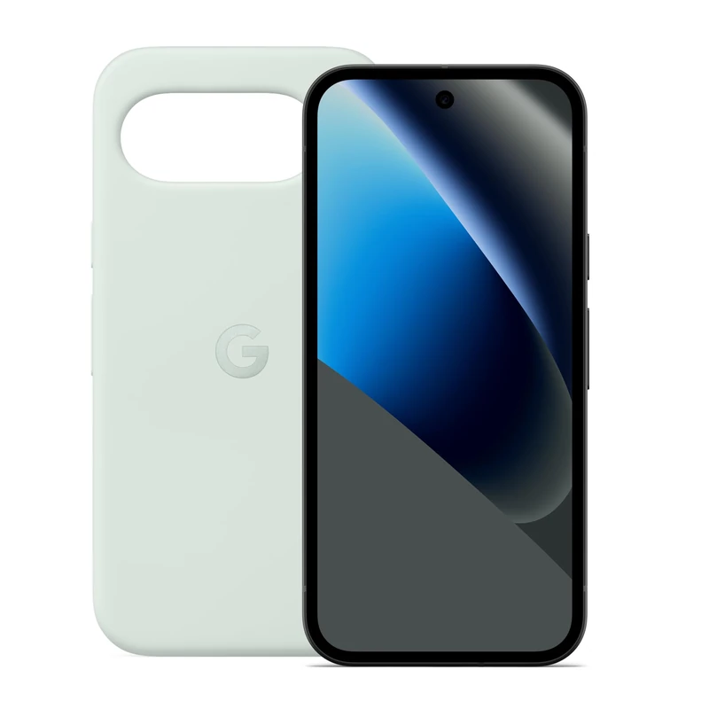 Google Pixel 10a - 7 years of Pixel Drops, 30+ hours battery, Camera Coach, Gemini Live - Obsidian, 128GB + Pixel 10a Case - Made from Recycled Plastic, Unimpeded Charging, Drop Tested - Fog