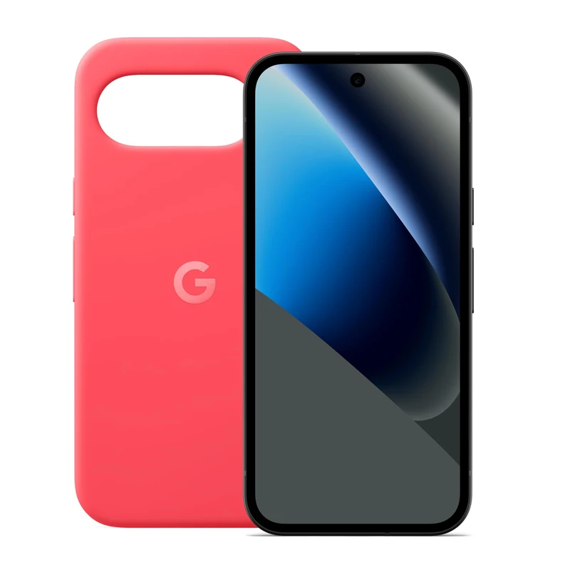 Google Pixel 10a - 7 years of Pixel Drops, 30+ hours battery, Camera Coach, Gemini Live - Obsidian, 128GB + Pixel 10a Case - Made from Recycled Plastic, Unimpeded Charging, Drop Tested - Berry