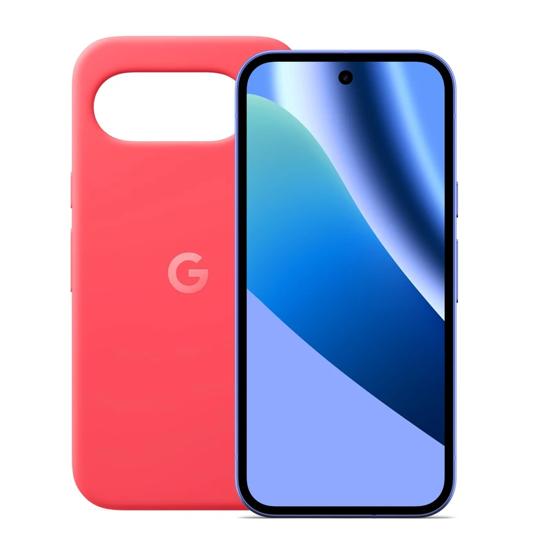 Google Pixel 10a - 7 years of Pixel Drops, 30+ hours battery, Camera Coach, Gemini Live - Lavender, 128GB + Pixel 10a Case - Made from Recycled Plastic, Unimpeded Charging, Drop Tested - Berry