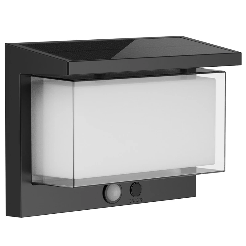 Lumisky ZEANY Solar Wall Light with Motion Sensor LED Cool White H15cm