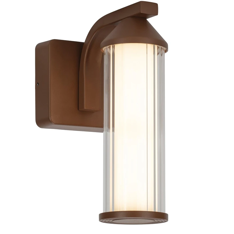 Outdoor Wall Light on corten Brisa LED Warm White H26cm - Image 1