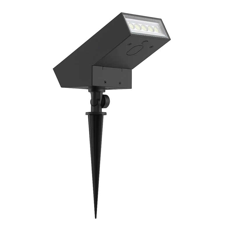 Lumisky Soltek Solar Spot Spotlight Aluminium Dimmable LED White 180° Adjustable Height 23cm