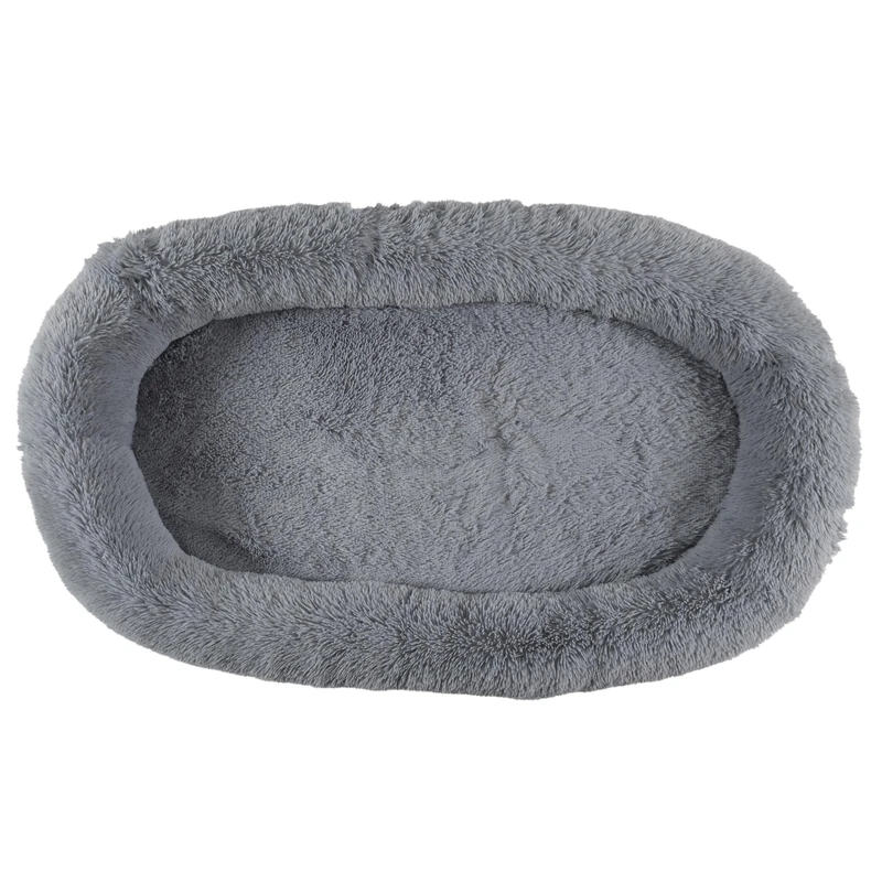 THE CONCEPT FACTORY - AN00051 - XXL Pet Bed - Cosy nest made of cotton and elastane - Ideal for shared comfort - Generous dimensions - Colour Grey - Size XXL