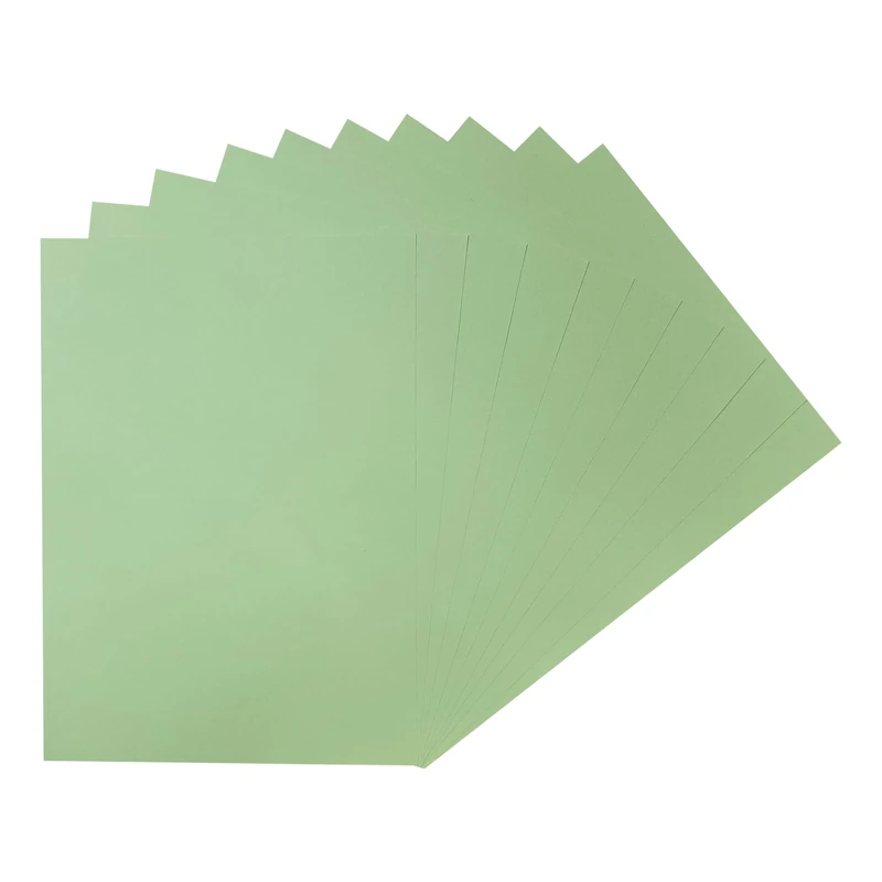 30 x Pack of 100 A4 Pastel Green Coloured Paper 75gsm Sheets
