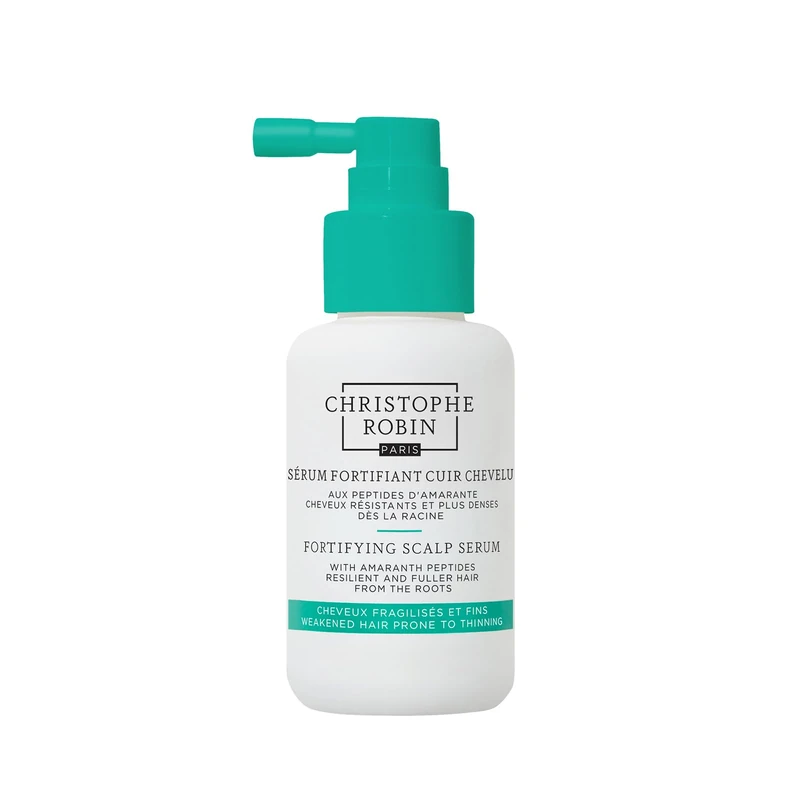 Christophe Robin Fortifying Scalp Serum with Amaranth Peptides | Clinically Proven to Boost Hair Density | Reduces Hair Loss | 50ml - Image 1