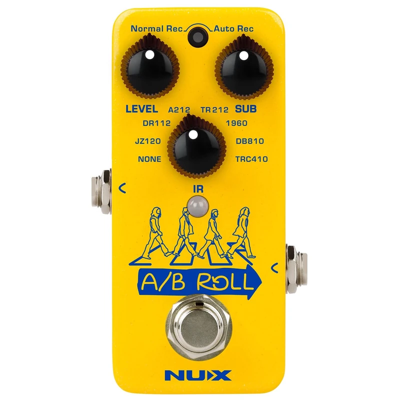 NUX A/B Roll Octave & Loop Pedal with IR Cab-Sim & USB Audio