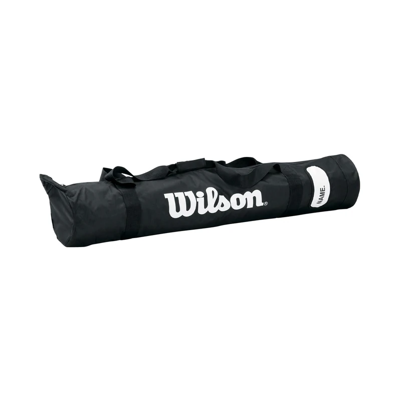 Wilson Collapsible Basketball Cart Bag, Aluminium Carrying Bag, Practical for Storing & Transporting, Colour: Black
