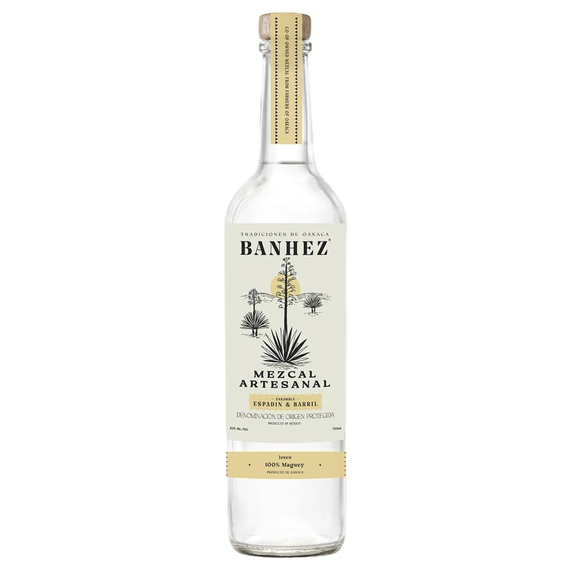 Banhez Ensemble Mezcal 100cl, 42% ABV | Small Batch, Handcarfted, Artesanal Mezcal