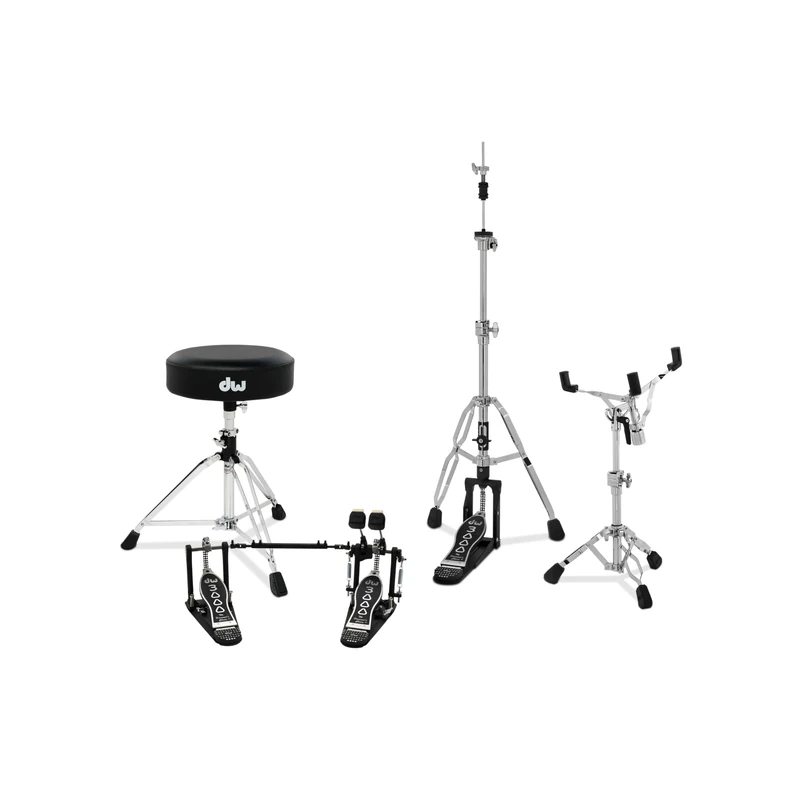 Drum Workshop 3000 4-Pc Hardware Pk, Double Pedal