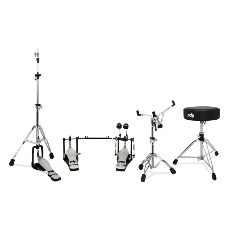 Pacific Drums 800 4-Pc Hardware Pack, Double Pedal - Image 1