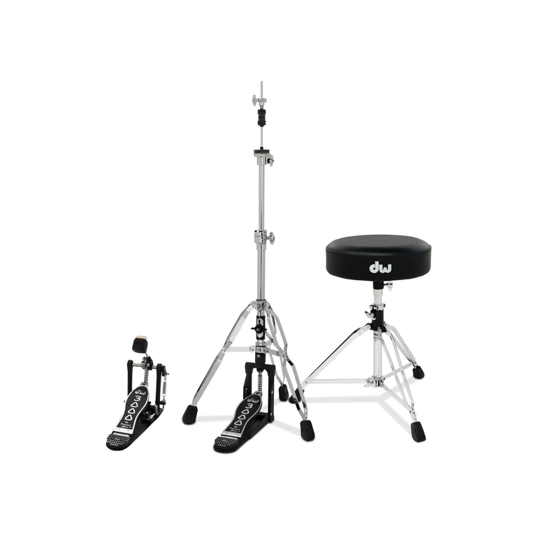 Drum Workshop 3000 3-Pc Hardware Pk Single Pedal - Image 1