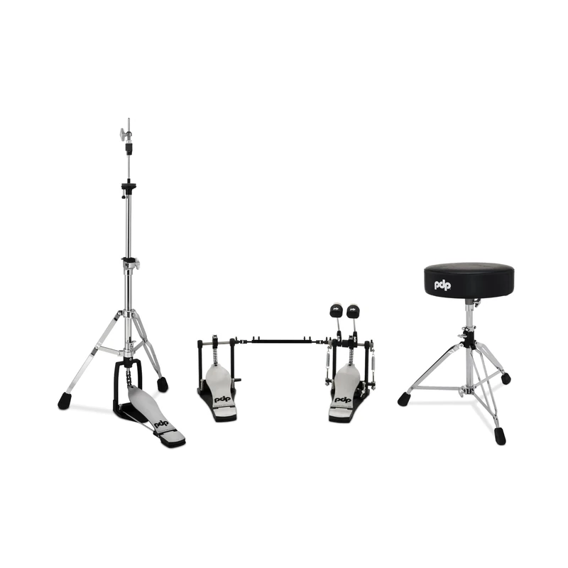 Pacific Drums 800 3-Pc Hardware Pack, Double Pedal