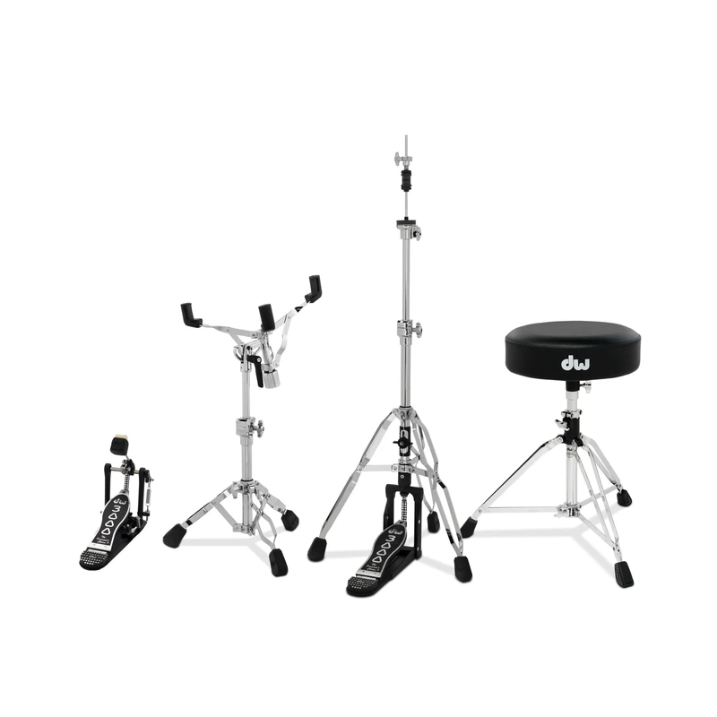 Drum Workshop 3000 4-Pc Hardware Pack with Single Pedal
