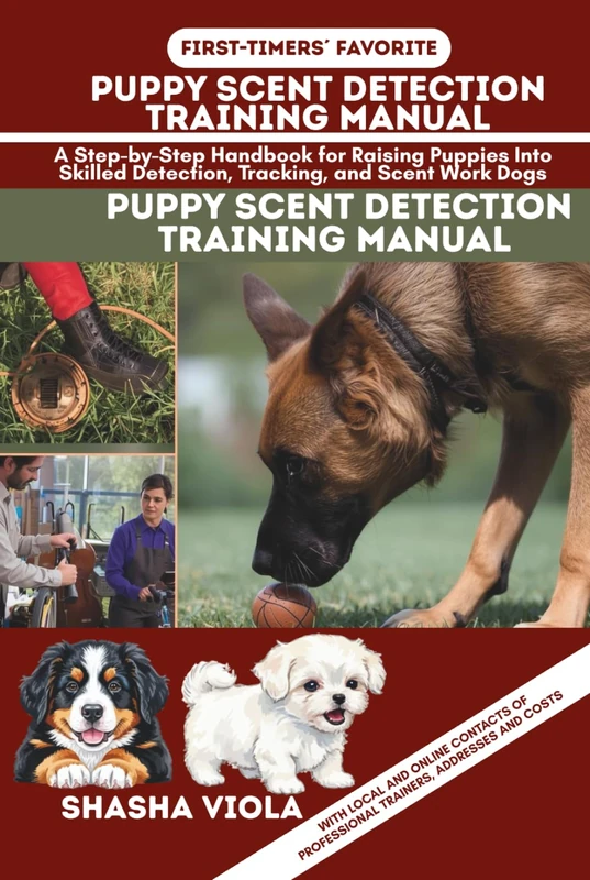 PUPPY SCENT DETECTION TRAINING MANUAL: A Step-by-Step Handbook for Raising Puppies Into Skilled Detection, Tracking, and Scent Work Dogs