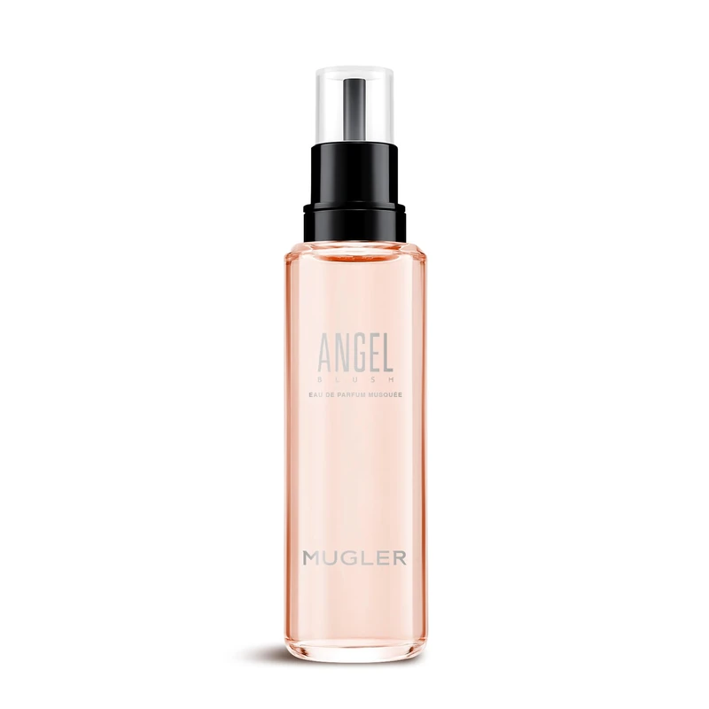 Mugler, Angel Blush Eau de Parfum Musquée, A Gourmand Fragrance of Almond Milk, Creamy Musk, and Sandalwood, 100ml Refill