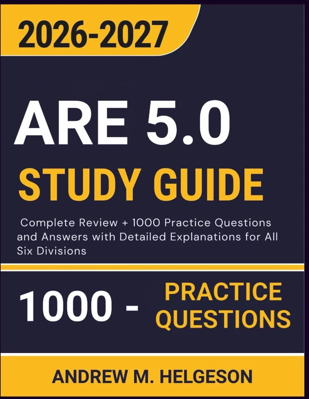 Are 5.0 Study Guide: Complete Review + 1000 Practice Questions and Answers with Detailed Explanations for All Six Divisions