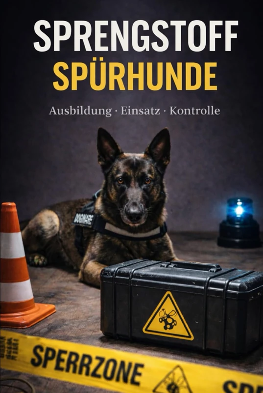 SPRENGSTOFFSPÜRHUNDE: Ausbildung - Einsatz - Kontrolle (DOGINARE – Detection Dog Operations) - Image 1