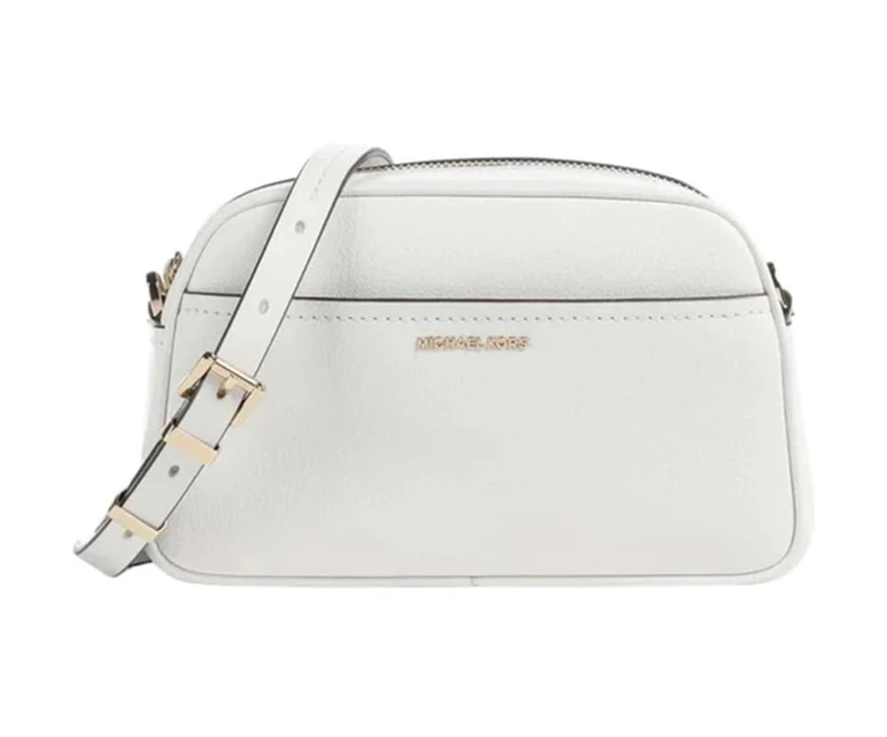 Michael Kors Jet Set Small Leather Shoulder Camera Bag