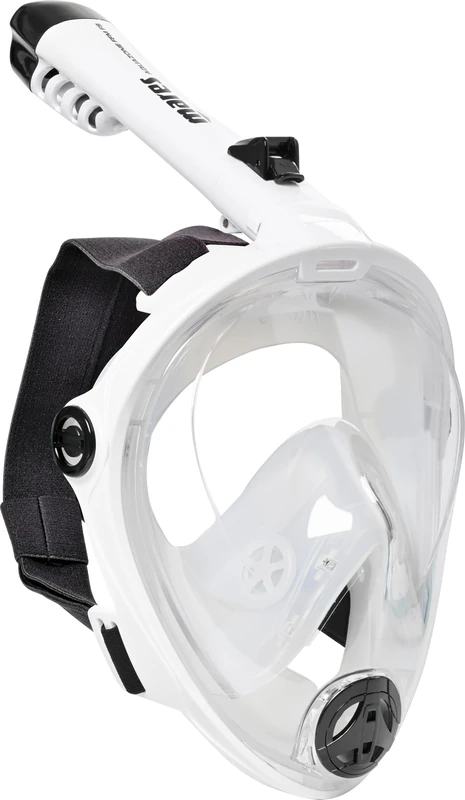 Mares Aquazone Full Face Mask – Adult Full Face Snorkeling Mask, Silicone Skirt, Foldable Snorkel, 3 Sizes